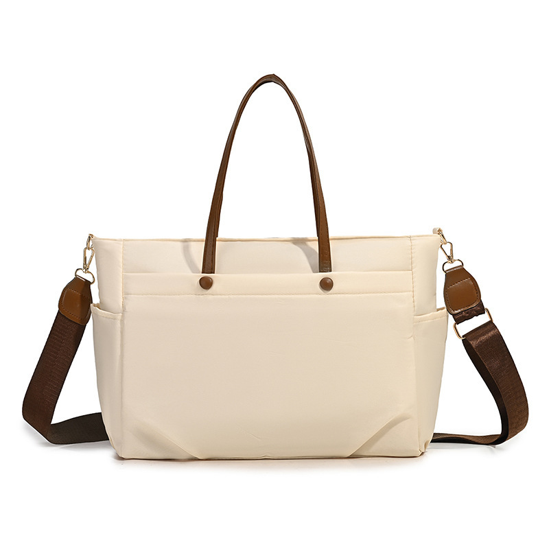 New stylish laptop bag for women, elegant handbag with large capacity, cross-border shoulder and crossbody tote bag