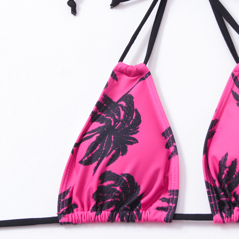 天蓝色系带泳装套装Sky Blue Tie Swimwear Set