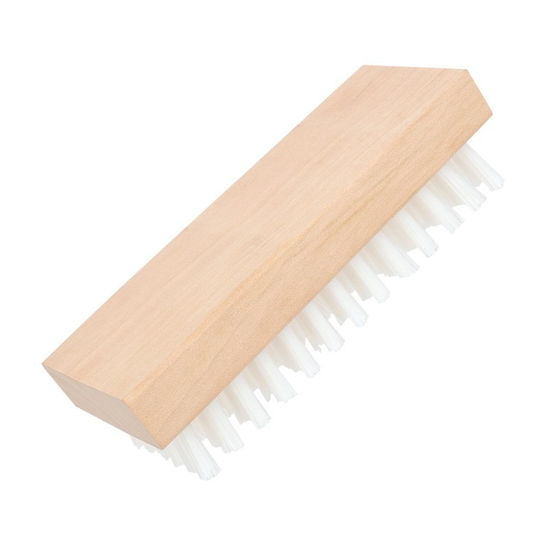 Cepillo de pelo de caballo Yingte, pulido de aceite, eliminación de polvo, cepillo de zapatos de cuero de piel suave, cepillo de limpieza de melena de madera maciza para el hogar, cepillo de zapatos