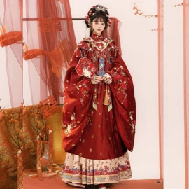 汉服套装;马面裙;童汉服