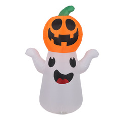新型1.5メートルハロウィーン鬼節空気入れ型幽カボチャ気模鬼節庭園装飾品