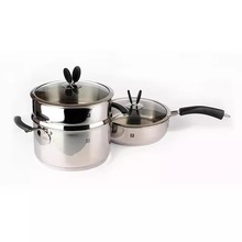 TWIN IVI GL 双立人锅具三件套ZW-C63 24cm煎炒锅 深烧锅带手柄