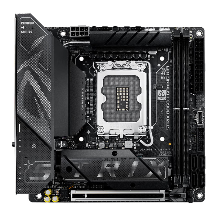 适用于华硕B860 ROG系列主板搭英特尔酷睿UItra CPU主板套装