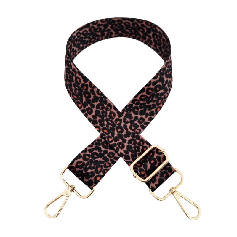 Polyester Leopard Bag Strap display picture 5