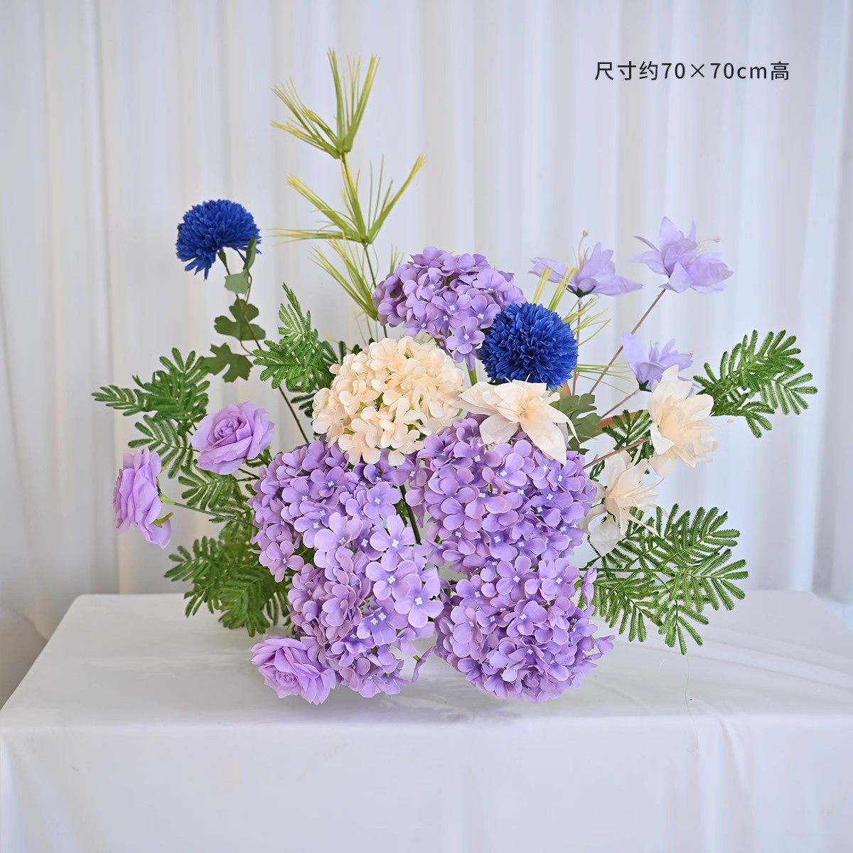 보라색 화분 1개
