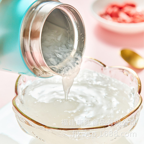 Kangwang Organic Herbal Tremella 60g/80g Bottled Gift Box Gutian Specialties Source Factory Direct Sales One Piece