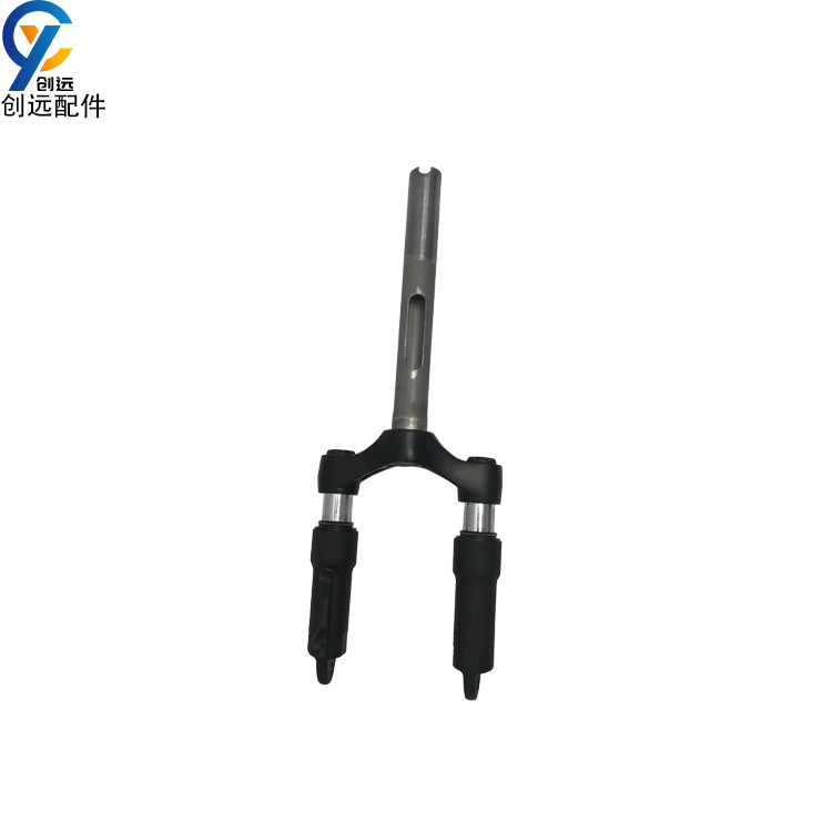 Tenedor delantero Polo ranurado scooter personalizado eje de aleación de aluminio tenedor delantero estilo personalizable ventas directas de la fábrica