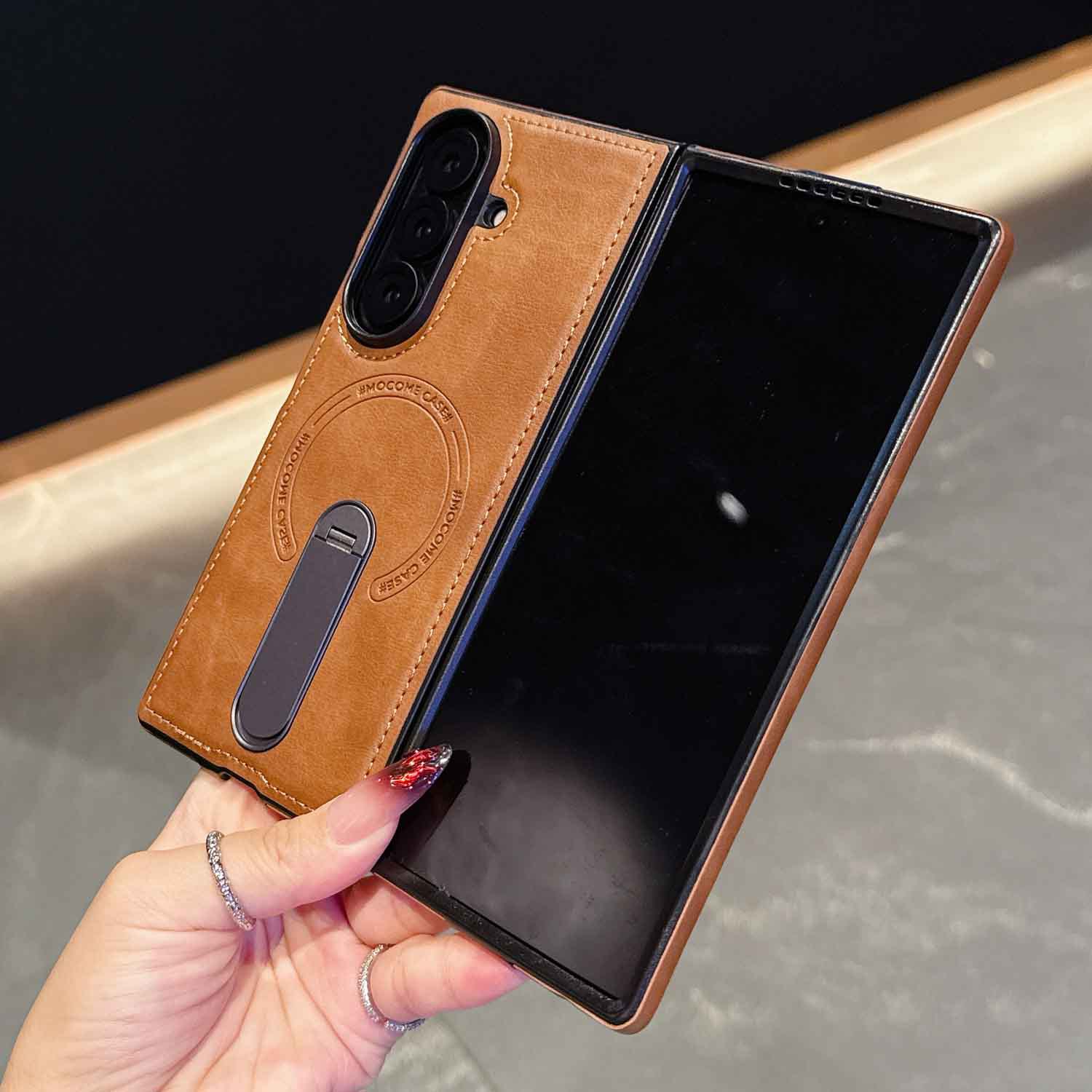 Brown