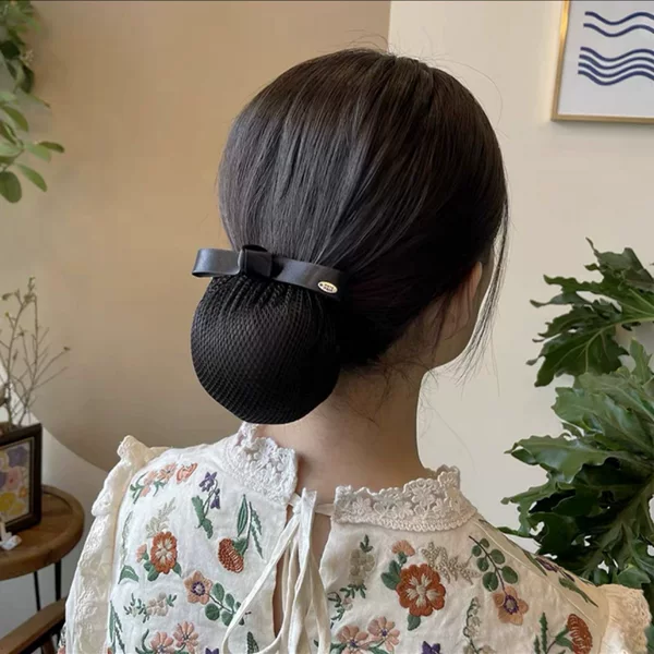 Nurse hair accessory, flight attendant professional hair net, bank, hospital, hotel work, office worker, waiter, hair bun net, hair clip