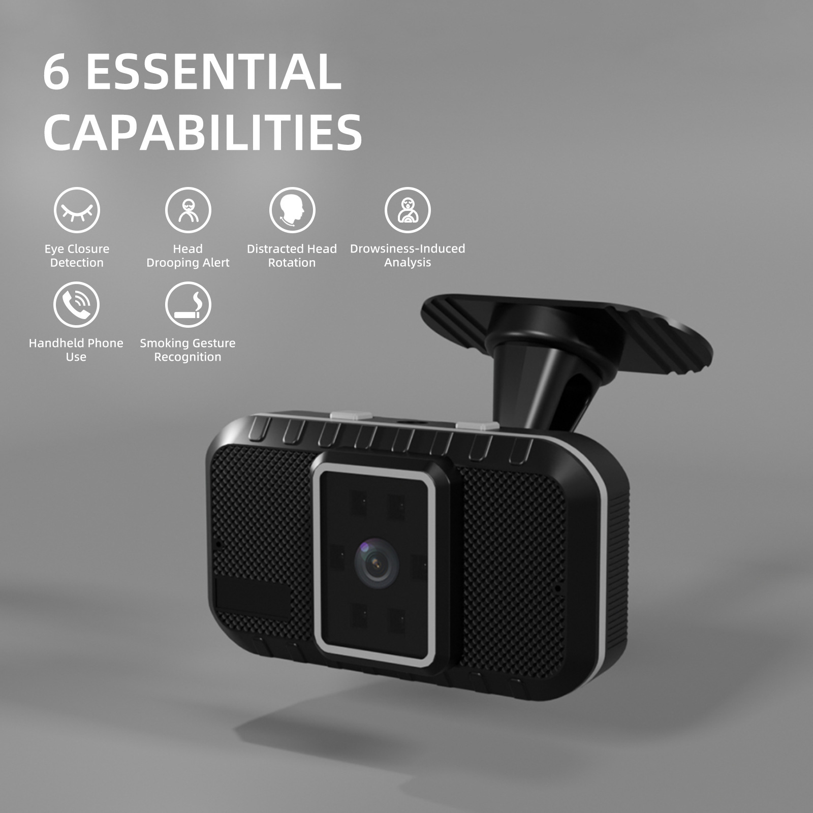 A9 Cross-Border Anti-Fatigue Safety Driving Device Driver Drowsiness Alarm Driving Camera Safety Warning Reminder Device