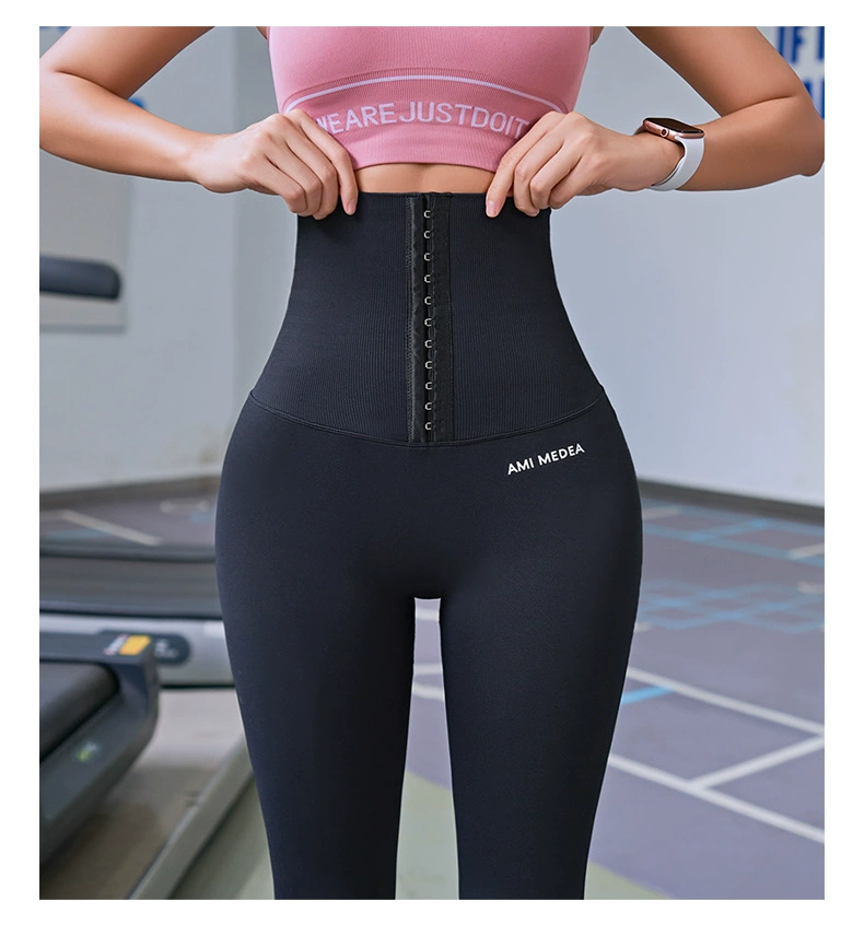 Waist belt, leggings, trousers, sports suit, overall for gym, multicoloured shark, high waist