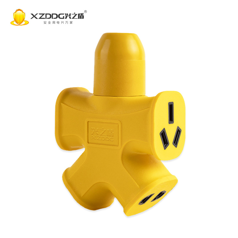 厂家批发 10孔包胶抗摔地拖插座 工程专用地拖插座 接线地拖插座