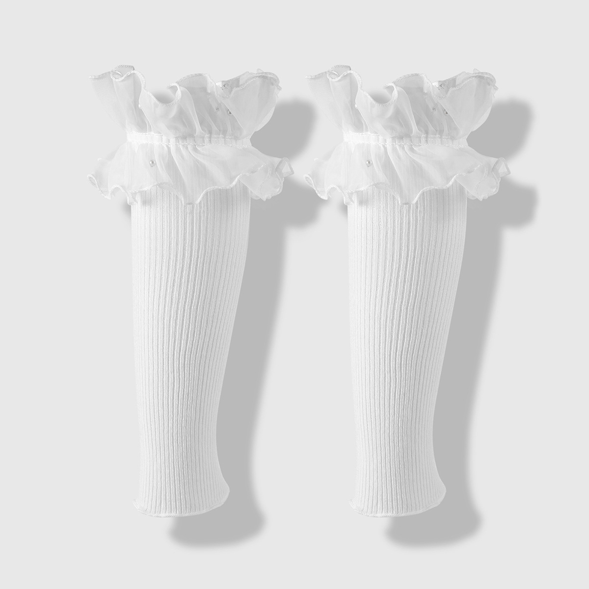 흰색 양말 1켤레