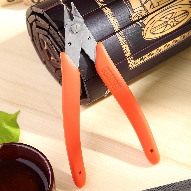 南冶BX170 铬钒钢5寸斜口钳厂家直销 斜嘴钳水口钳子手动多功能