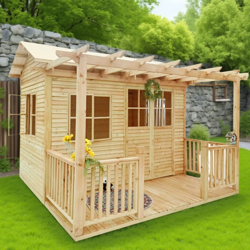 Уличный антикоррозийный деревянный треугольный домик Интернет-знаменитость B&B сборка кемпинг проживание передвижной деревянный дом сад чайная комната