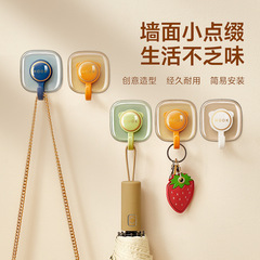 Light luxury hooks without punching, strong load-bearing adhesive hooks for hanging clothes on the wall behind the door, bathroom traceless adhesive hooks, wall hangings