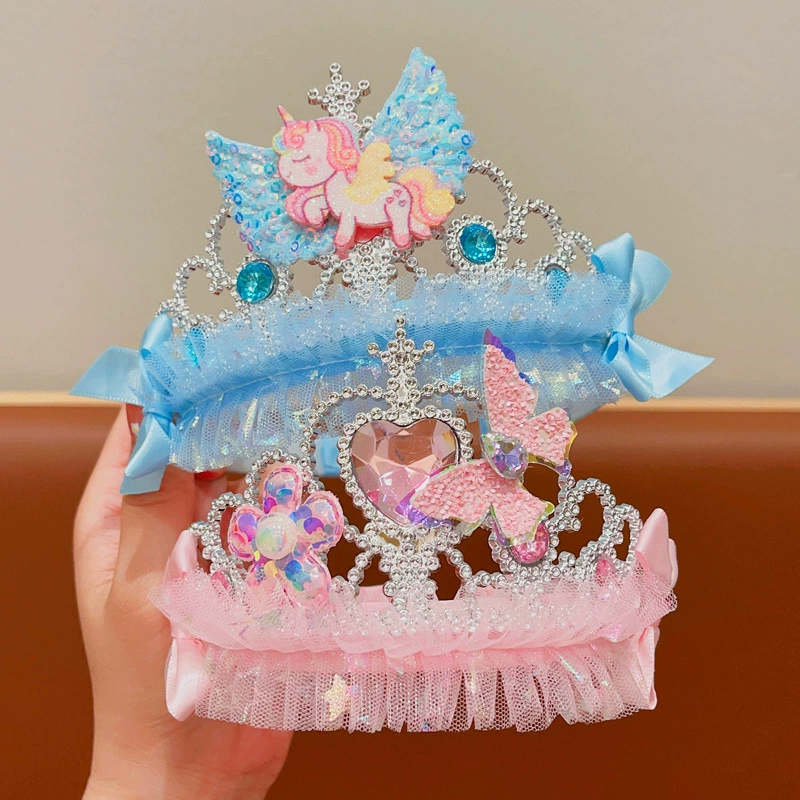 Children's headband, hairpins, hair accessory, crown, Birthday gift