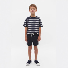 2025外贸出口澳洲SEED家儿童短裤夏季梭织热裤抽绳绣花童裤尾单