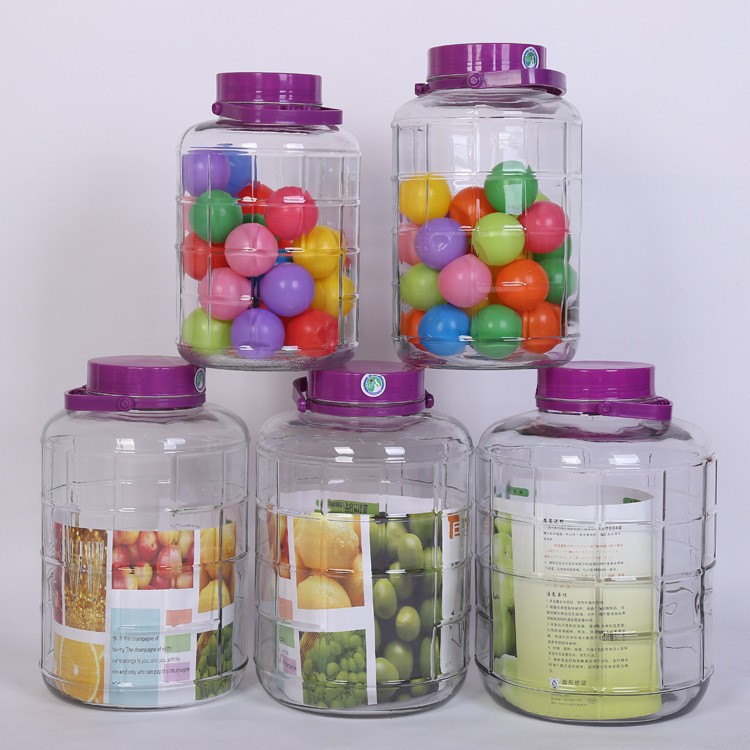 加厚玻璃泡酒瓶 超大容量 发酵瓶自酿红酒缸泡葡萄酒玻璃瓶