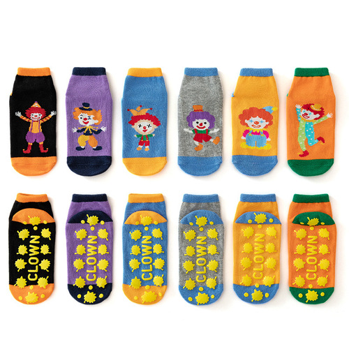 Direct Manufacturer Sales Trampoline Socks, Amusement Park Anti-Slip Floor Socks, Early Education Socks, Parent-Child Socks, Yoga Socks, Children's Learning to Walk Socks