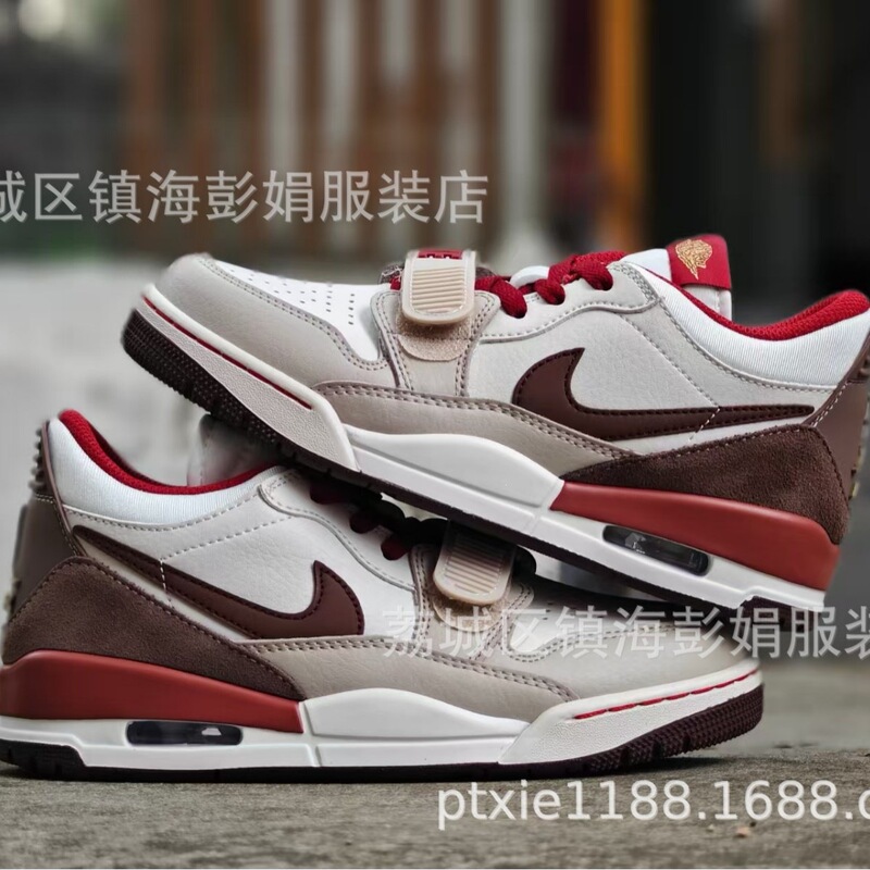 Overseas Original 1:1 Company-Grade Top-Layer Cowhide Aj312 Jordan Magic Strap Year of the Horse Limited Edition Casual Sneakers