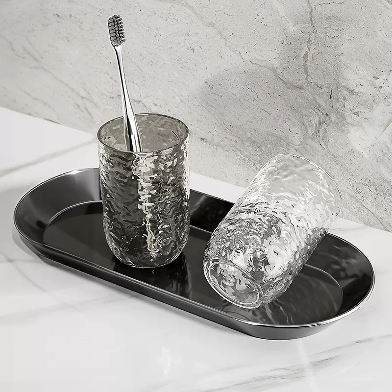 洗漱杯家用漱口杯轻奢牙刷杯高级感浴室卫生间刷牙杯牙缸洗漱杯子