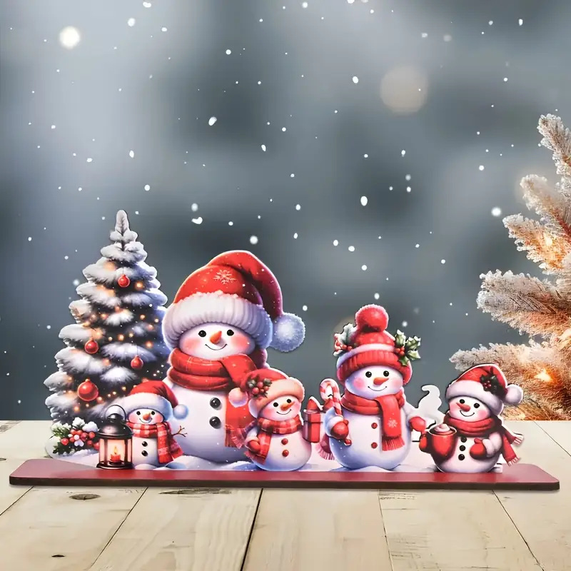 Attractive Christmas Snowman - Snowman Table Decoration Country House Decoration Ideal Retro Christmas Decoration