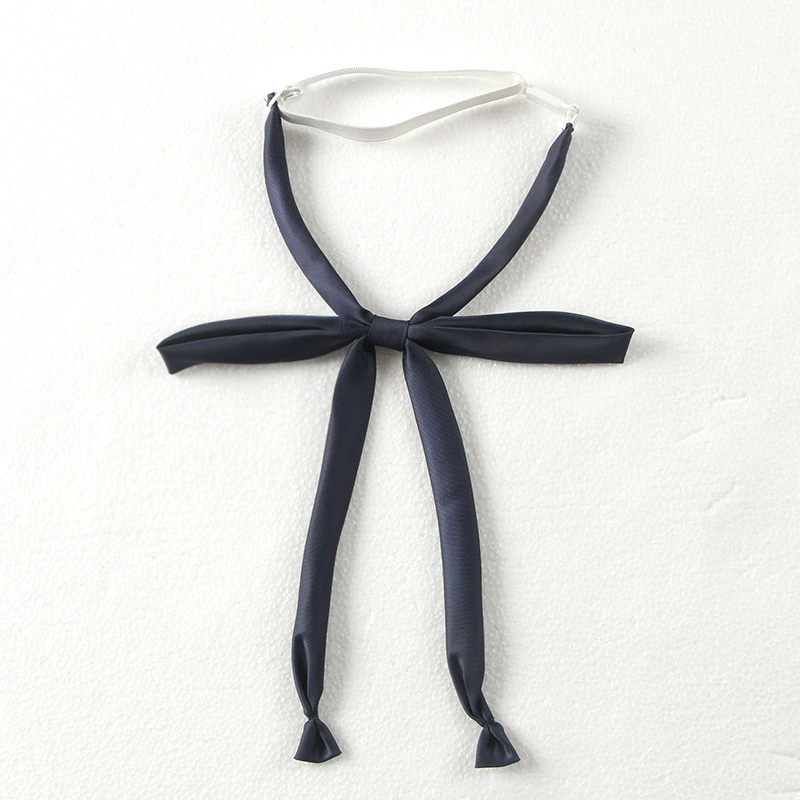 Веревка без галстука, однотонная Униформа JK, рубашка, галстук-бабочка, Женская Веревка на шнуровке, аксессуары для костюма моряка, лента