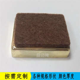 深圳各种不同颜色不同底布的绒布垫背双面胶贴毛毡绒纸模切成形