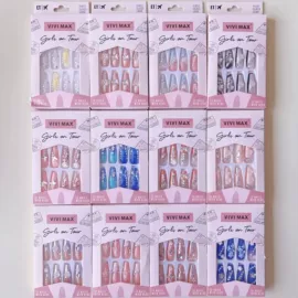 甲片/穿戴甲;其他美甲产品;美甲贴