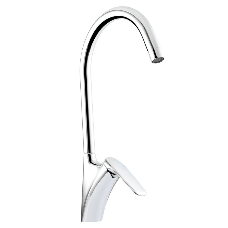 Copper hot and cold kitchen faucet bowls can rotate the faucet, house washing pot, wash basin, wash pool pool water faucet