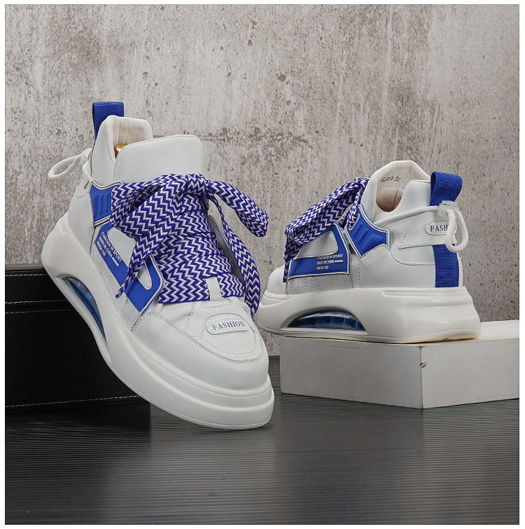 Herrenschuhe, kurze Herrenstiefel, trendige Freizeitschuhe, dicke Sohlen, kurze Jugendstiefel, modische High-Top-Sneaker, Martin-Stiefel für Herren_voghion.com