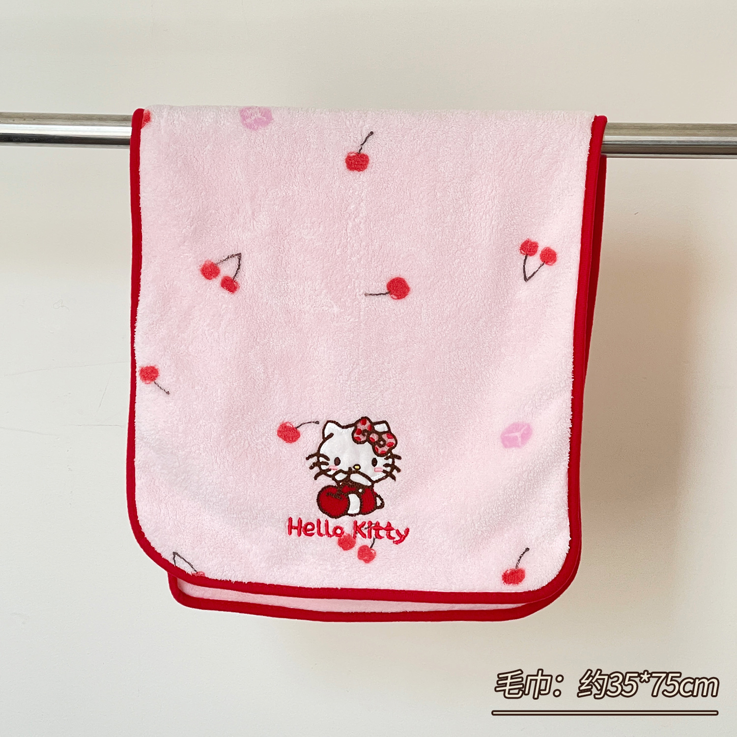 Genuina toalla de baño de gatito impresa coral vello que algodón absorbente rápido baño seco gran toalla lindo sombrero de cabello seco