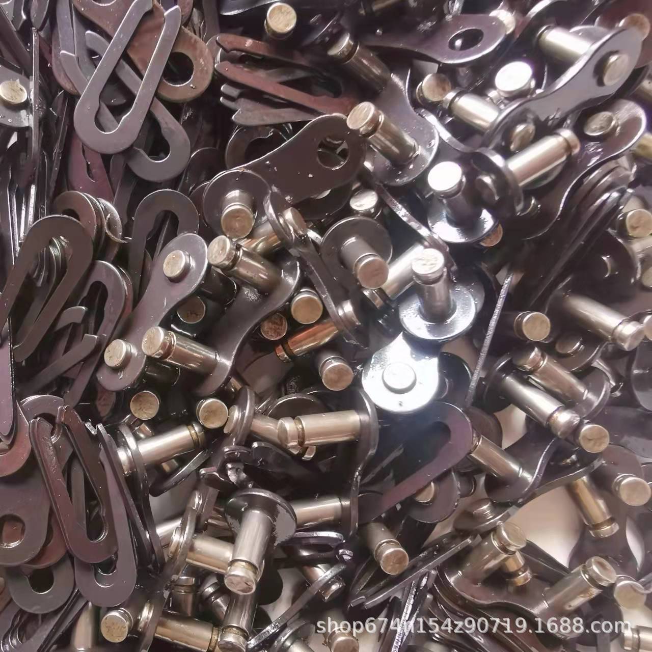 Venta al por mayor benfei engrosada bicicleta conector de cadena de coche eléctrico hebilla de cadena conector de cadena accesorios de la tarjeta mágica