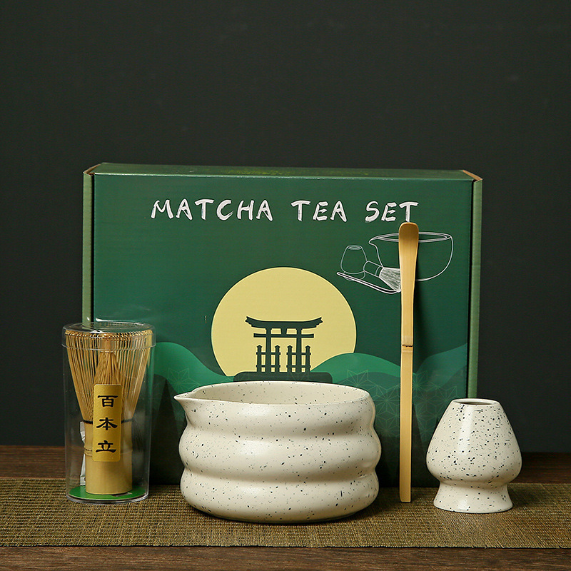 抹茶碗打抹茶宋代点茶工具陶瓷茶筅立搅拌器日式竹抹茶刷茶筅套装|undefined