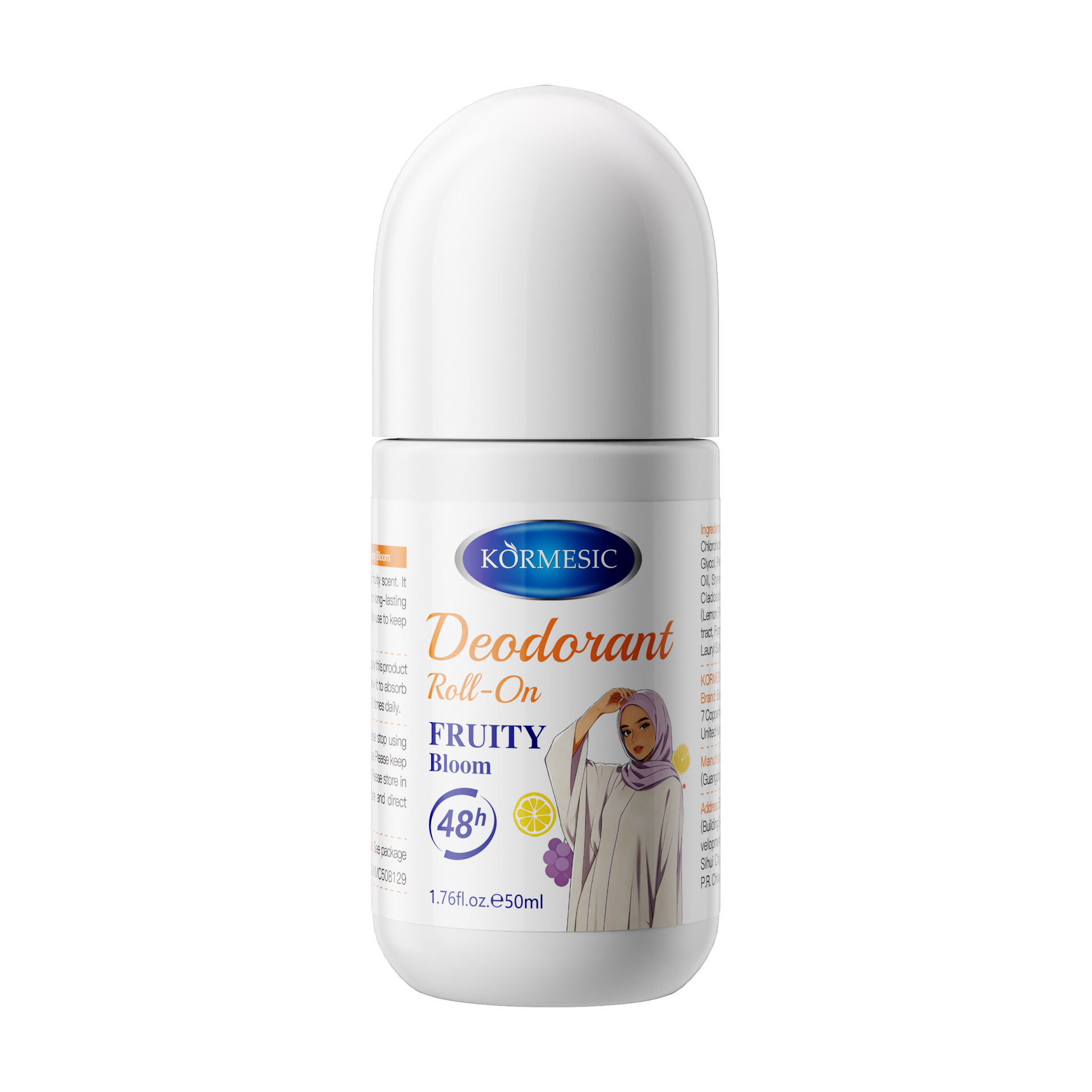 KORMESIC Fragrancia Floral Antiperspirante Bola Desodorante Refrescante Fragrancia Desodorante Comercio Exterior Transfronterizo Wholesale