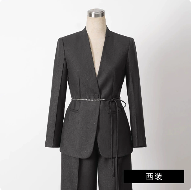 Demi-season fashionable classic suit jacket, trousers, V-neckline, bright catchy style, high-quality style -> Демисезонный модный классический пиджак костюм брюки, V-образный вырез, яркий запоминающийся стиль, стиль высокого качества