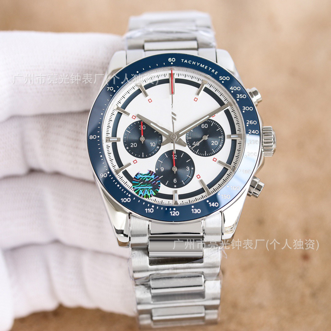 微商代发浪家康卡斯胶带钢带全自动机械男款手表跨境外贸防水手表