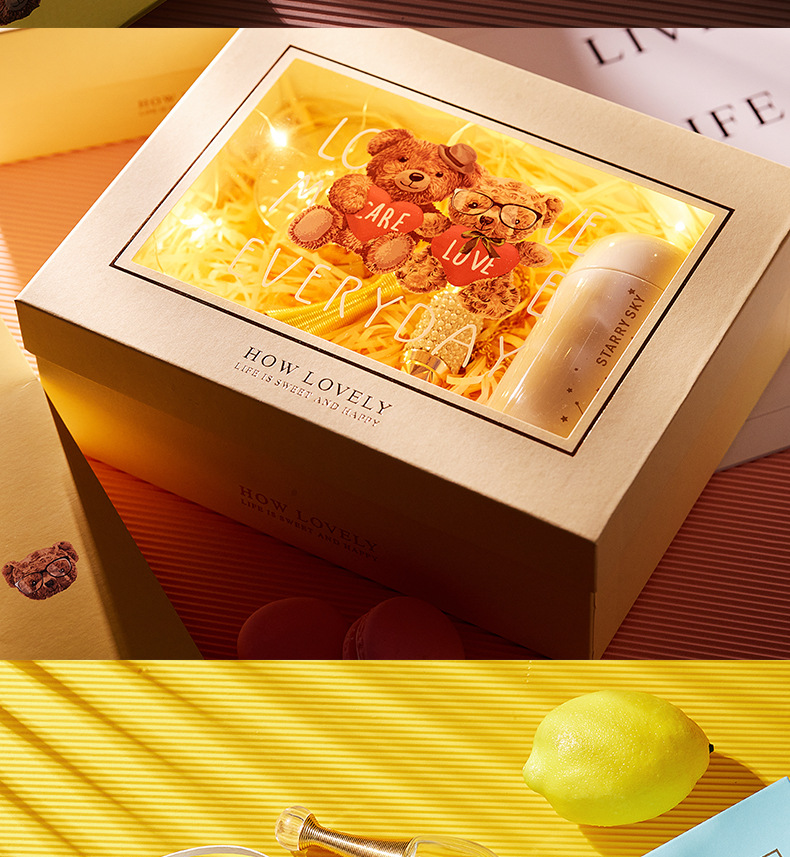 卡通小熊礼品盒