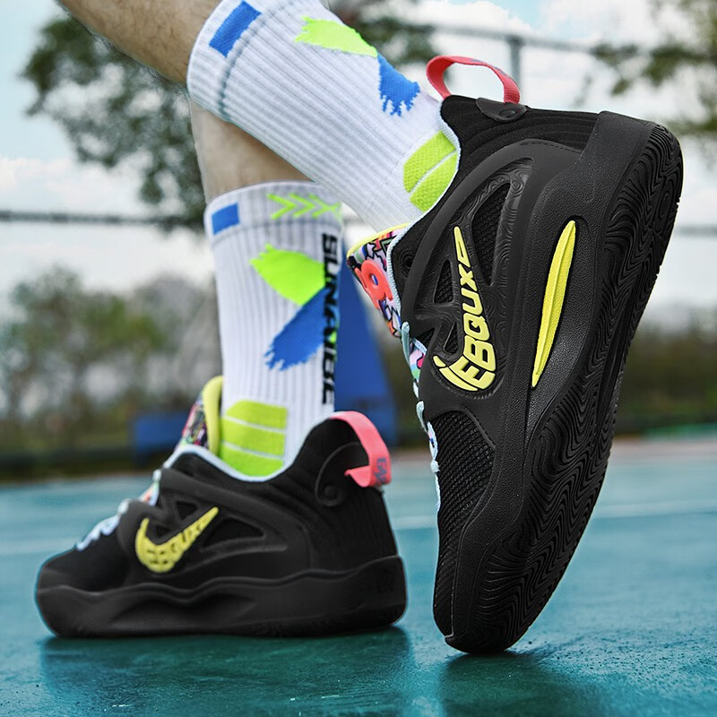 Zapatos de baloncesto Durant de combate real para parejas y hombres resistentes al desgaste y antideslizantes para fricción y sonido