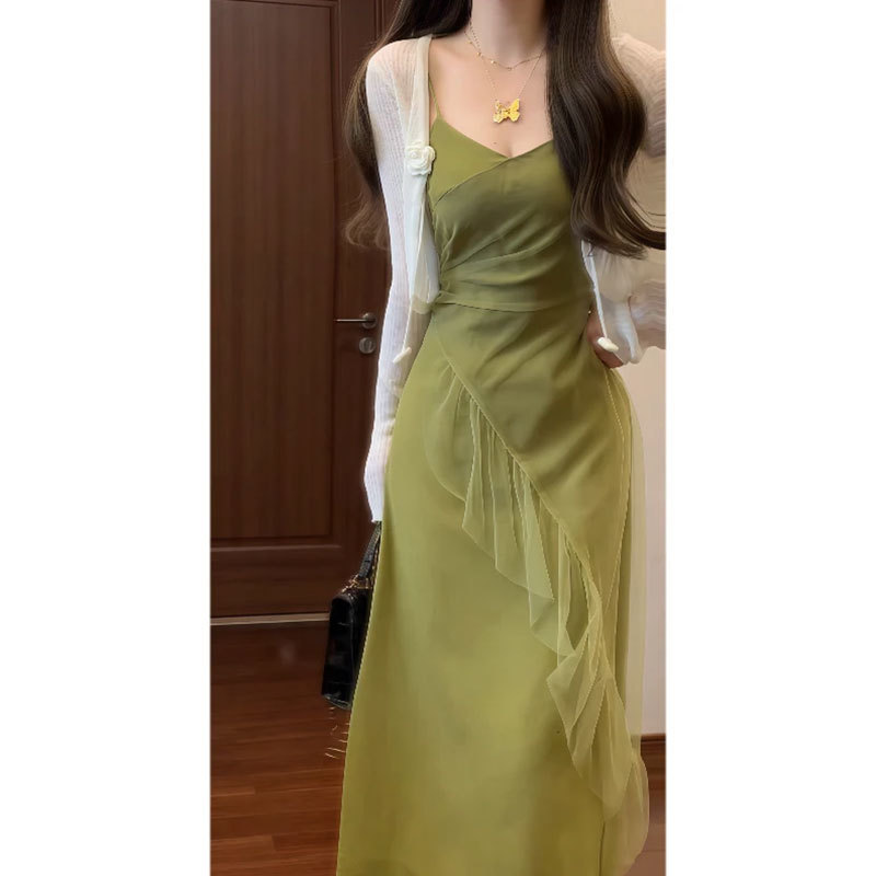 슬립 드레스 싱글 피스 [고급 원단]