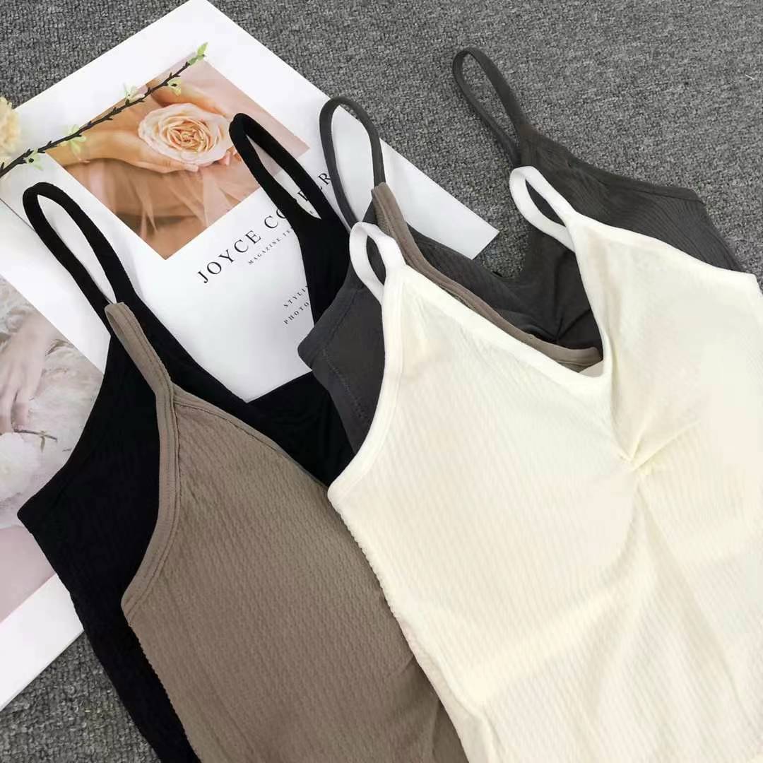 Nueva taza fija sin costuras de alta calidad, chaleco de dama sin anillo de acero, bra de yoga, ropa interior deportiva, mujer al por mayor