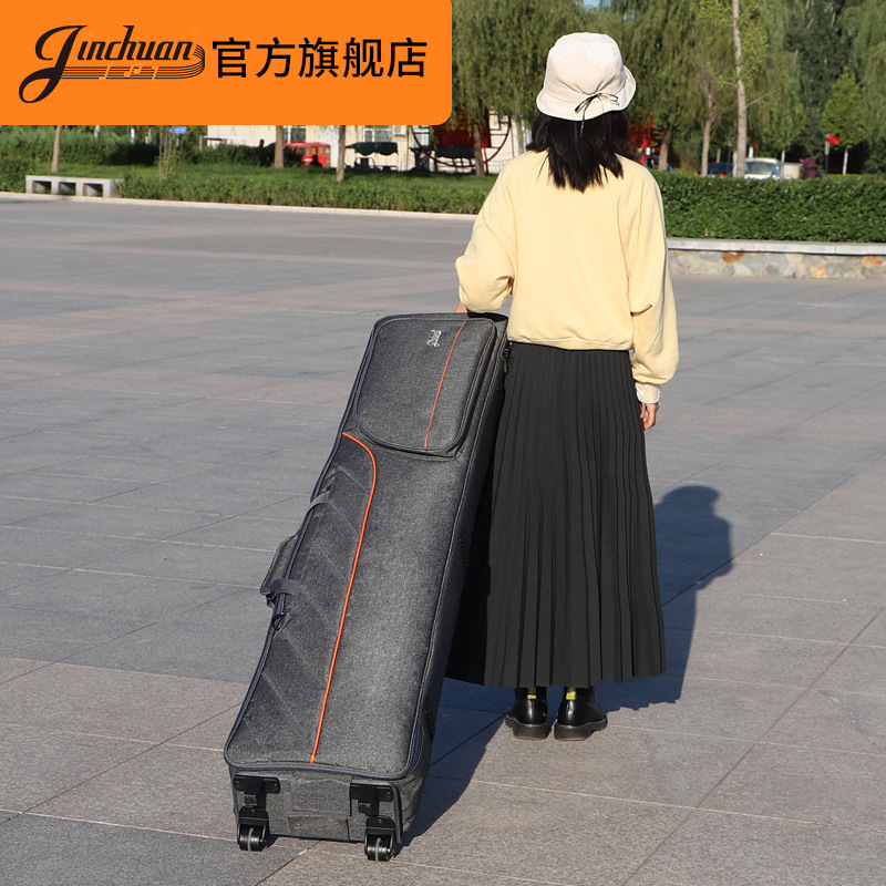 Oxford cloth guzheng bag with wheels 135/163cm, without wheels 80/100/135cm guzheng instrument bag wholesale