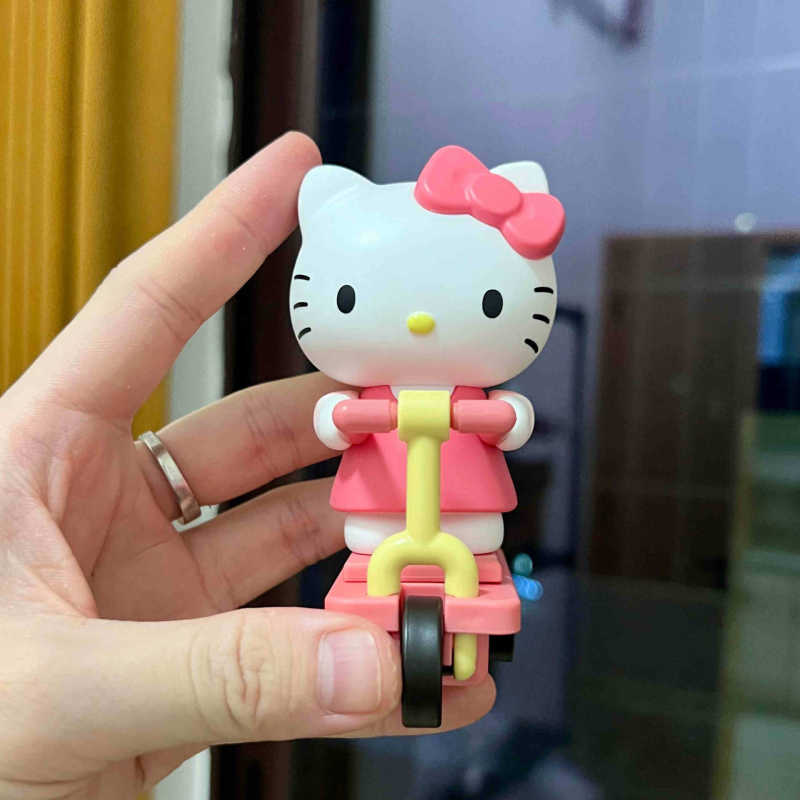 三丽鸥家族滑板车萌动系列丑鱼库洛米大耳狗盲盒手办桌面摆件礼物|undefined