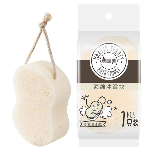 Meliya sponge bath block household strong mud rub back special foaming honeycomb cotton department store wholesale