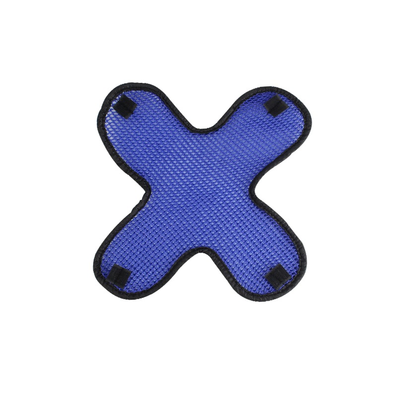 Motuoche – 3D Honeycomb 4-Leaf Auto Parts and Accessories - helmet-lining-pad-blue
