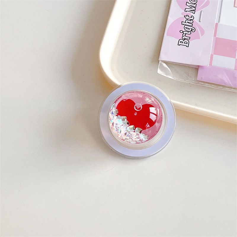 Creative Japanese and Korean Anime Cartoon Crystal Basketball Football Retractable Lazy Air Bag Magnetic Mobile Phone Holder Air Cushion Anti-Fall