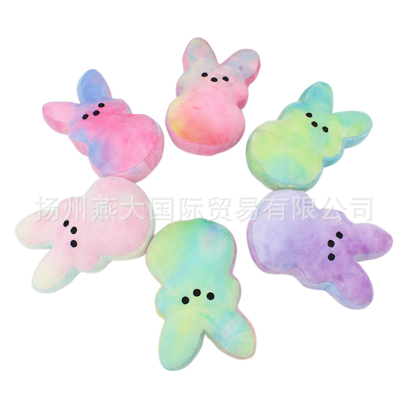 Cross-border new Peeps rabbit color Easter rabbit doll Amazon e-commerce hot PEEPS plush play