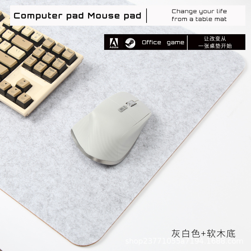 그레이 화이트 (코르크 + 펠트)