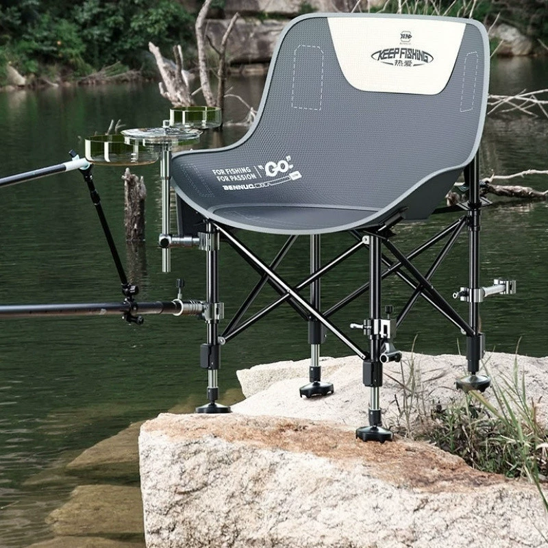 Практичный, прочный и простой в использовании ультралегкий стул BN Benno для улицы, складной стул в стиле кемпинга, кресло для отдыха